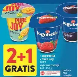 Intermarche Jogobella / Pure Joy ZOTT wybrane rodzaje oferta