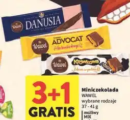 Intermarche Miniczekolada WAWEL wybrane rodzaje oferta