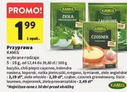 Intermarche Przyprawa KAMIS wybrane rodzaje oferta