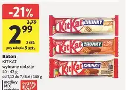 Intermarche Baton KIT KAT wybrane rodzaje oferta