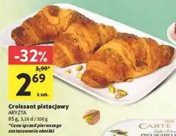 Intermarche Croissant pistacjowy ARYZTA oferta