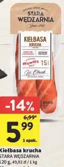 Intermarche Kiełbasa krucha STARA WĘDZARNIA oferta