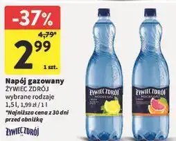 Intermarche Napój gazowany Żywiec Zdrój wybrane rodzaje oferta