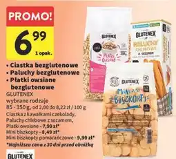 Intermarche Ciastka / Paluchy / Płatki owsiane bezglutenowe GLUTENEX oferta