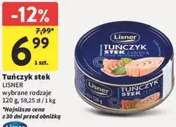 Intermarche Tuńczyk stek LISNER oferta