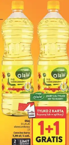 Intermarche Olej O La La! słonecznikowy oferta