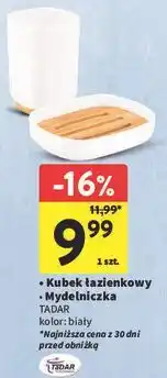 Intermarche Kubek łazienkowy/Mydelniczka TADAR oferta