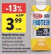 Intermarche Napój mleczny MLEKOVITA SBA wybrane rodzaje oferta