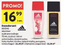 Intermarche Dezodorant Adidas atomizer wybrane rodzaje oferta