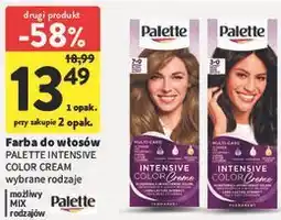 Intermarche Farba do włosów Palette Intensive Color Cream wybrane rodzaje oferta