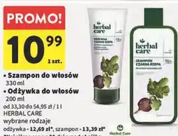 Intermarche Szampon lub odżywka do włosów Herbal Care oferta