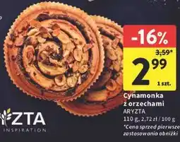 Intermarche Cynamonka z orzechami ARYZTA oferta