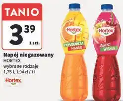 Intermarche Napój niegazowany Hortex wybrane rodzaje oferta