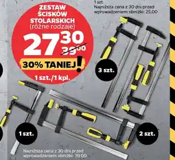 Netto Zestaw ścisków stolarskich oferta