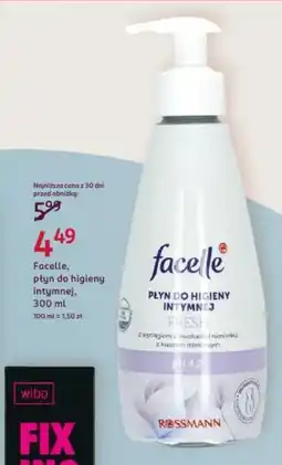 Rossmann Facelle, płyn do higieny intymnej oferta