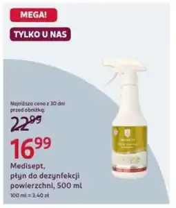 Rossmann Medisept, płyn do dezynfekcji powierzchni oferta