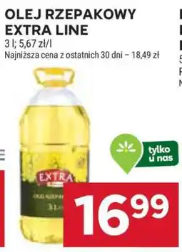 Stokrotka Market OLEJ RZEPAKOWY EXTRA LINE oferta