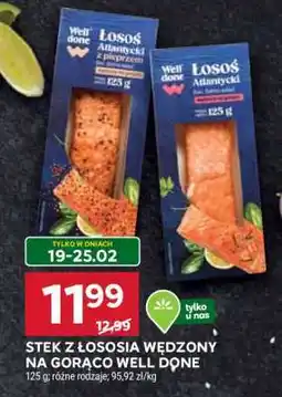 Stokrotka Market Stek z łososia wędzony na gorąco Well Done oferta