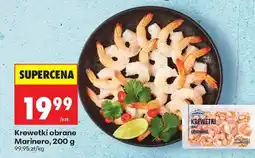 Biedronka Krewetki obrane Marinero, 200 g oferta