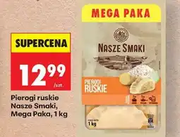 Biedronka Pierogi ruskie Nasze Smaki Mega Paka 1 kg oferta