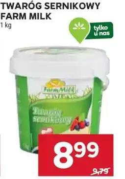 Stokrotka Market TWARÓG SERNIKOWY FARM MILK oferta