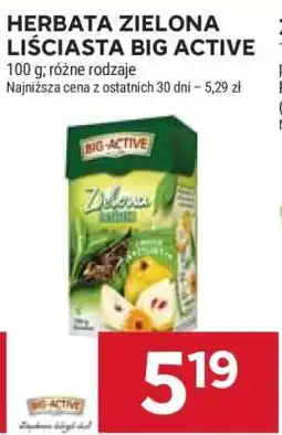 Stokrotka Market Herbata zielona liściasta Big Active oferta