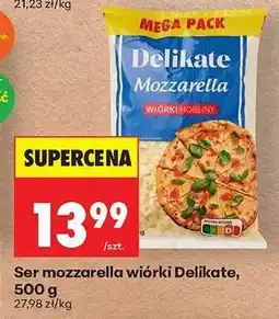 Biedronka Ser mozzarella wiórki Delikate, 500 g oferta