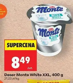 Biedronka Deser Monte White XXL 400 g oferta
