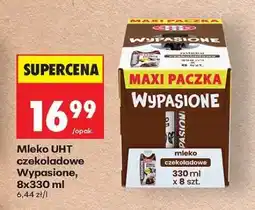 Biedronka Mleko UHT czekoladowe Wypasione, 8x330 ml oferta