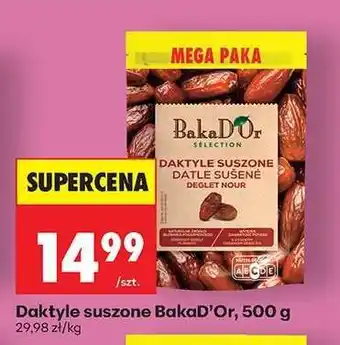 Biedronka Daktyle suszone BakaD’Or, 500 g oferta