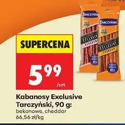 Biedronka Kabanosy Exclusive Tarczyński, 90 g oferta