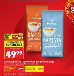 Biedronka Kawa ziarnista Dallmayr Home Barista, 1 kg oferta