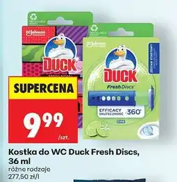 Biedronka Kostka do WC Duck Fresh Discs, 36 ml oferta