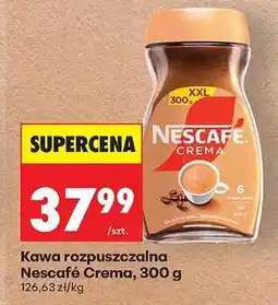 Biedronka Kawa rozpuszczalna Nescafé Crema 300 g oferta