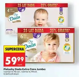 Biedronka Pieluchy Dada Extra Care Jumbo oferta