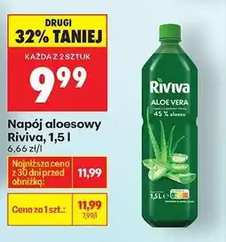 Biedronka Napój aloesowy Riviva, 1,5 l oferta