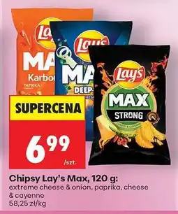 Biedronka Chipsy Lay's MAX, 120 g oferta