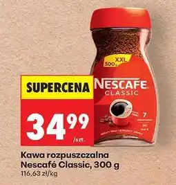 Biedronka Kawa rozpuszczalna Nescafé Classic, 300 g oferta