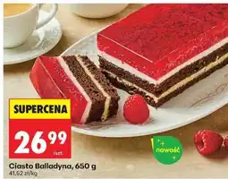 Biedronka Ciasto Balladyna, 650 g oferta