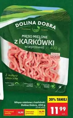 Biedronka Mięso mielone z karkówki Dolina Dobra, 400 g oferta