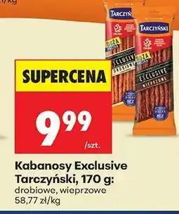 Biedronka Kabanosy Exclusive Tarczyński 170 g oferta