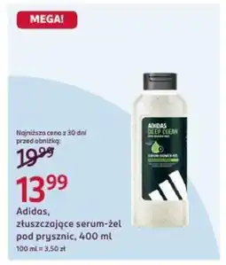 Rossmann Adidas, złuszczające serum-żel pod prysznic oferta