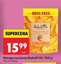 Biedronka Mango suszone BakaD'Or, 150 g oferta