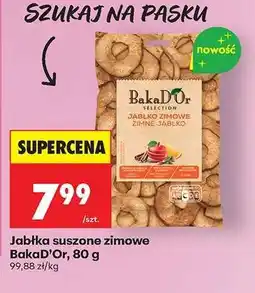 Biedronka Jabłka suszone zimowe BakaD’Or, 80 g oferta