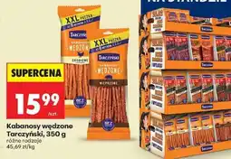 Biedronka Kabanosy wędzone Tarczyński 350 g oferta