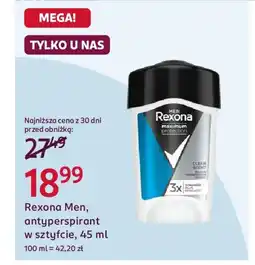 Rossmann Rexona Men, antyperspirant w sztyfcie oferta