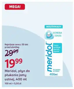 Rossmann Meridol, płyn do płukania jamy ustnej oferta