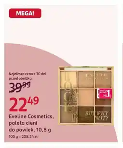 Rossmann Eveline Cosmetics, paleta cieni do powiek oferta