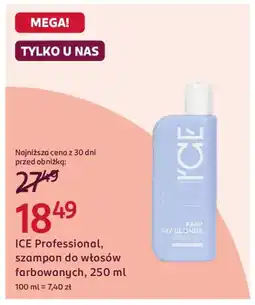 Rossmann ICE Professional, szampon do włosów farbowanych oferta