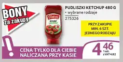 Selgros Pudliszki ketchup oferta